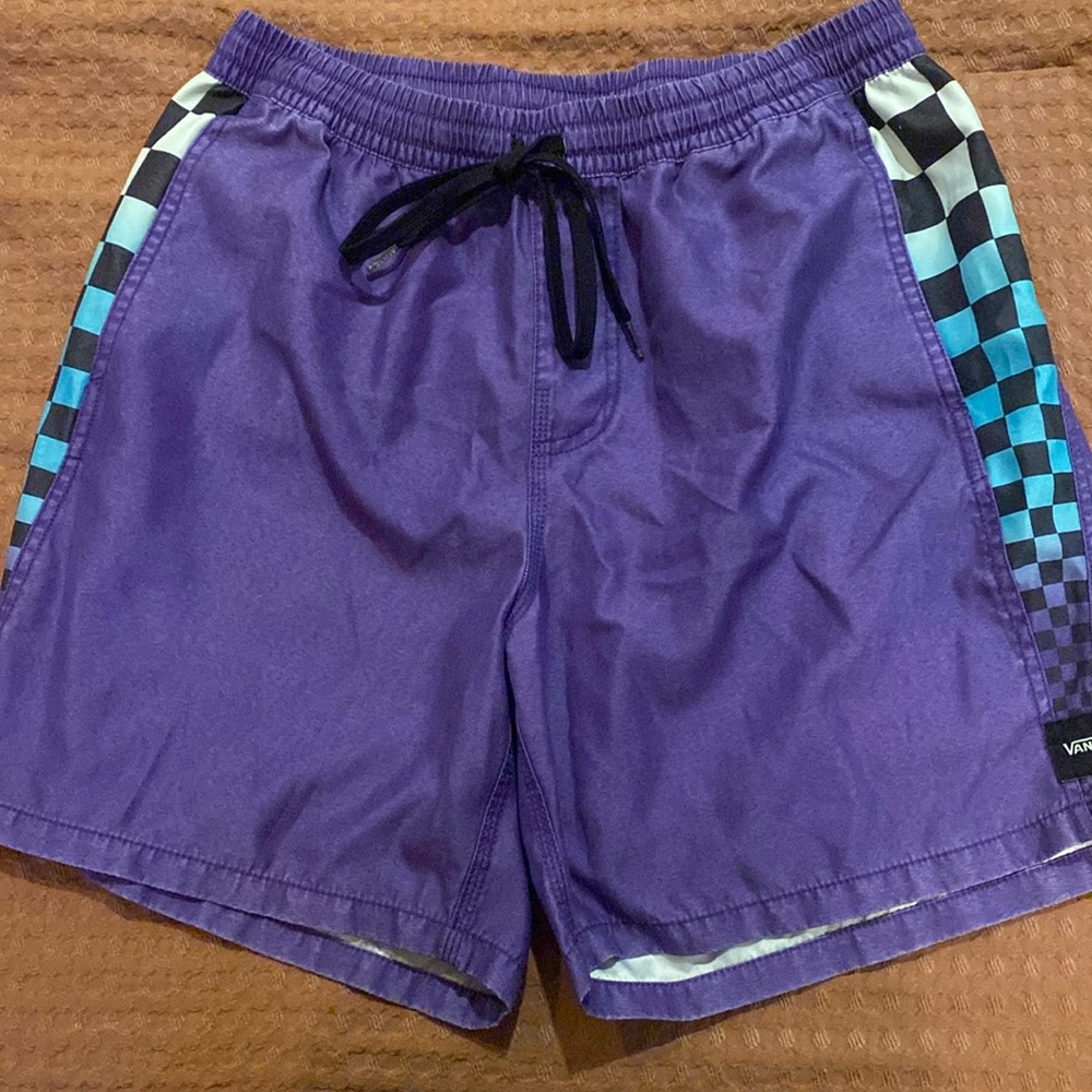 Vintage Vans Board Shorts/Hybrids, Purple Size M